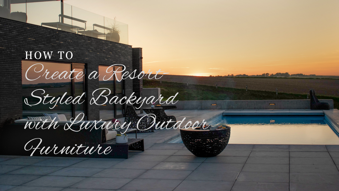 resort style backyard